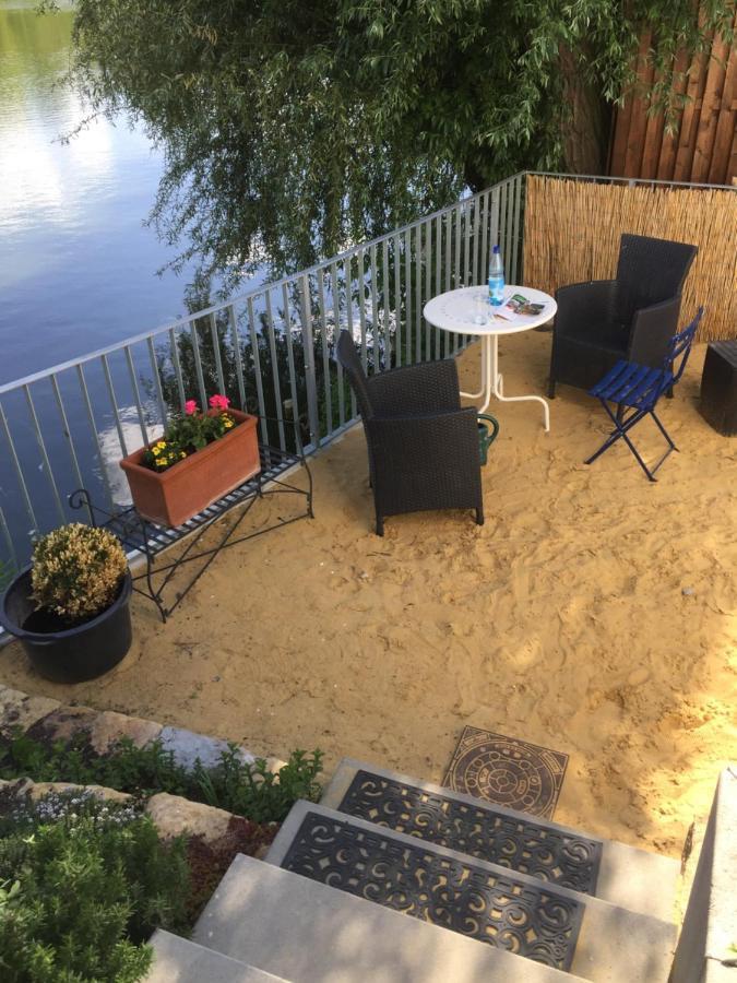 Familienfreundliche Ferienwohnung Am See Sömmerda Dış mekan fotoğraf